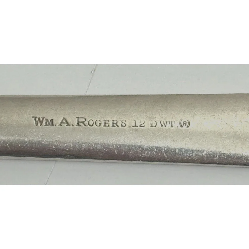 Wm. A Rogers Silver Plated Dinner Fork Lot 3 Vintage‎ 1900-50 Plain Flatware USA